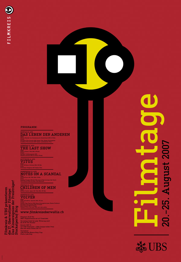 Plakat Filmtage 2007