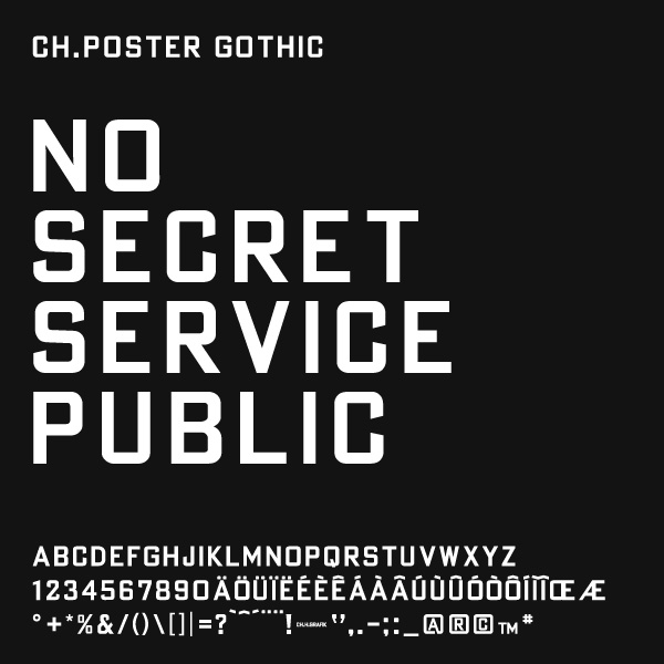 CHPosterGothic
