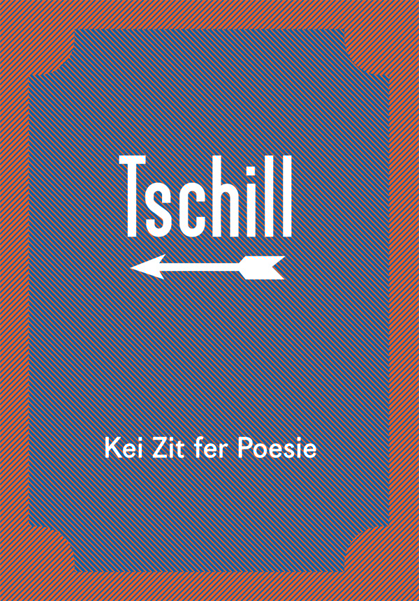 Cover Booklet Tschill Kei Zit fer Poesie