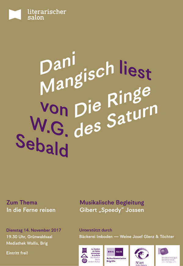 Plakat Literarischer Salon 2