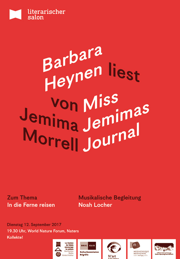 Plakat Literarischer Salon 3