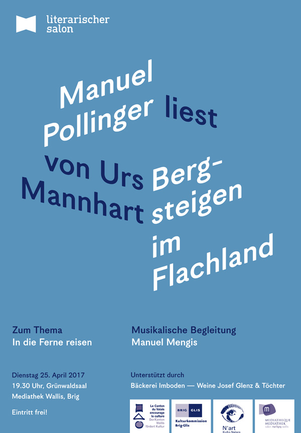 Plakat Literarischer Salon 4